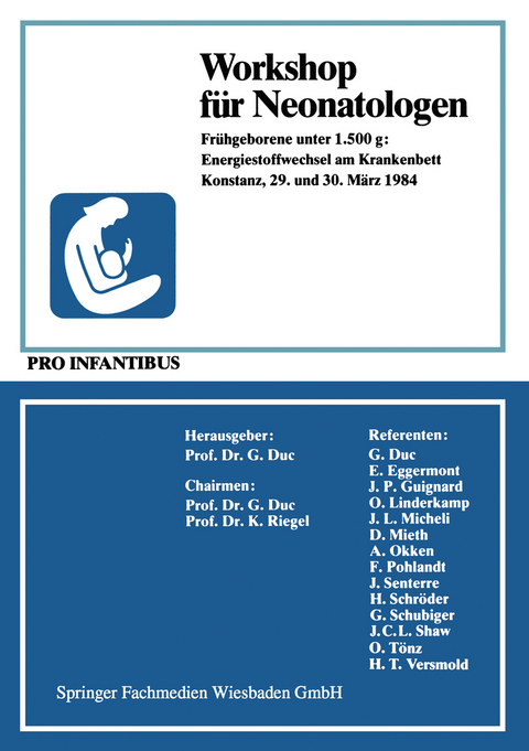 Workshop für Neonatologen - G. Duc