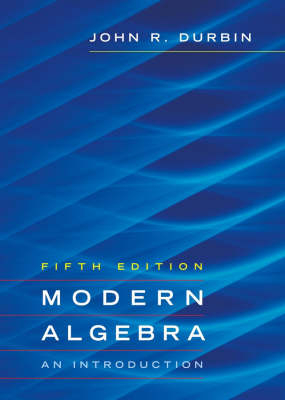 Modern Algebra - John R. Durbin