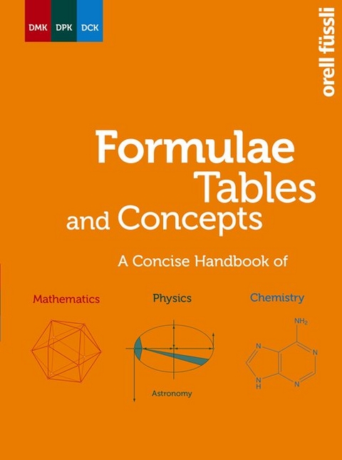 Formulae, Tables and Concepts