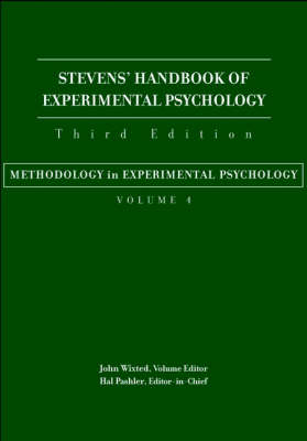 Stevens' Handbook of Experimental Psychology, Methodology in Experimental Psychology - 