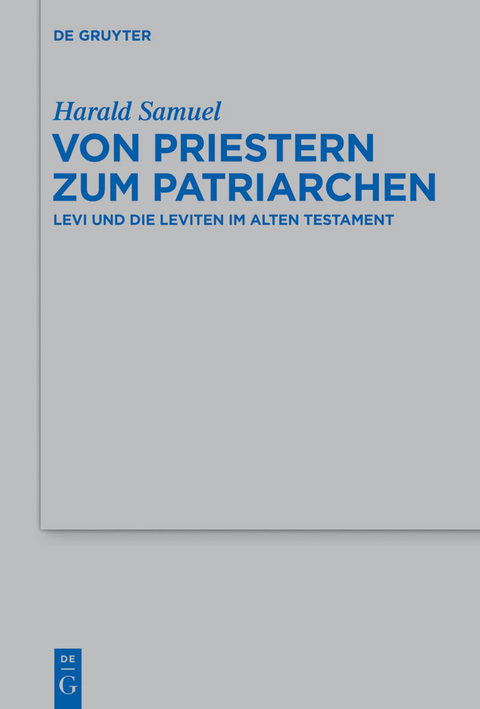 Von Priestern zum Patriarchen - Harald Samuel