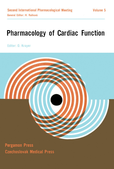 Pharmacology of Cardiac Function - 