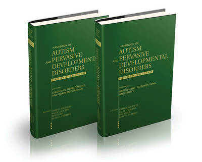 Handbook of Autism and Pervasive Developmental Disorders, 2 Volume Set - 