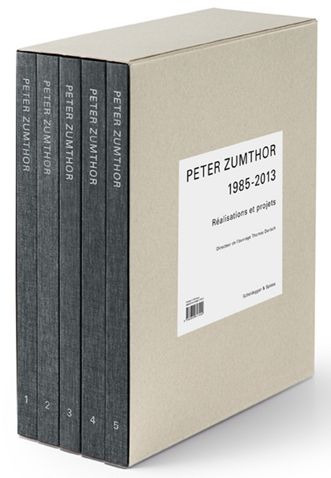 Peter Zumthor 1985–2013 - 