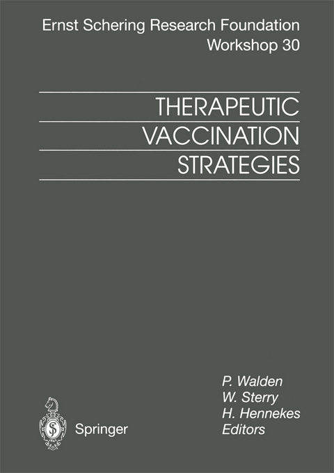 Therapeutic Vaccination Strategies - 