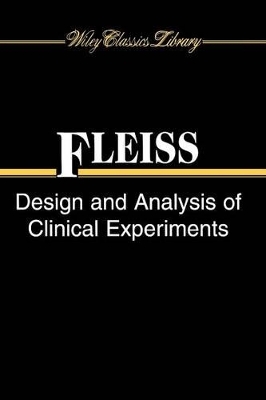 Design and Analysis of Clinical Experiments - Joseph L. Fleiss