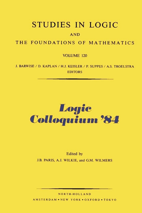 Logic Colloquium '84 - 