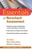 Essentials of Rorschach Assessment - Tara Rose, Michael P. Maloney, Nancy Kaser-Boyd