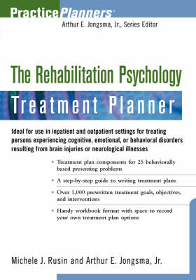 The Rehabilitation Psychology Treatment Planner - Michele J. Rusin, David J. Berghuis