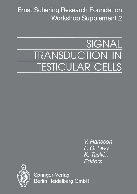 Signal Transduction in Testicular Cells - 