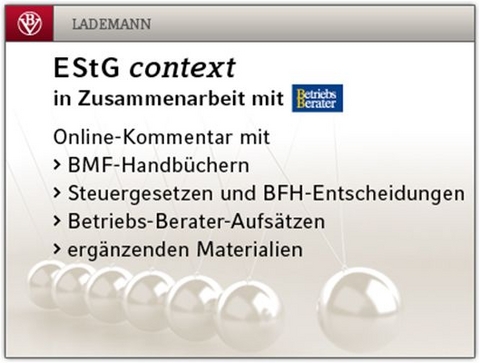 Lademann, EStG context - 