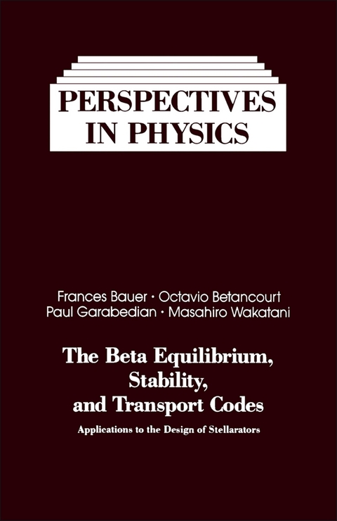 Beta Equilibrium, Stability, and Transport Codes - 