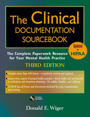 The Clinical Documentation Sourcebook - Donald E. Wiger