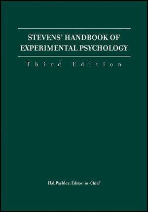 Stevens′ Handbook of Experimental Psychology - 