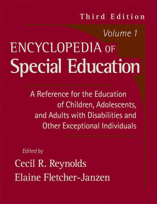 Encyclopedia of Special Education - 