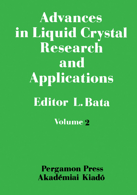 Advances in Liquid Crystal Research and Applications - 