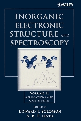 Inorganic Electronic Structure and Spectroscopy - Edward I. Solomon, A. B. P. Lever