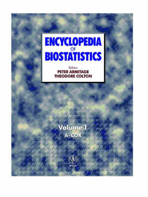 Encyclopedia of Biostatistics - Peter Armitage, Theodore Colton