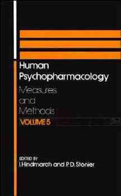 Human Psychopharmacology - 