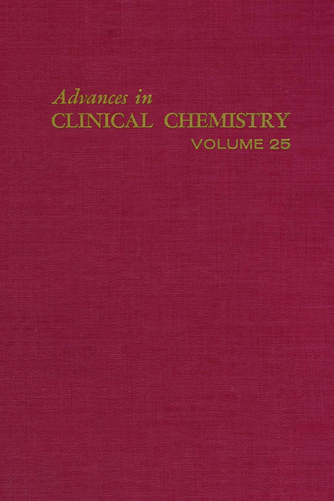 Advances in Clinical Chemistry