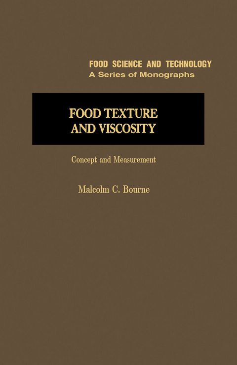 Food Texture and Viscosity - 
