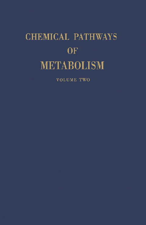 Chemical Pathways of Metabolism - 