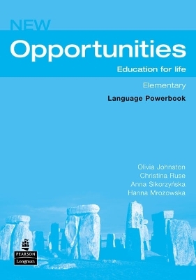 Opportunities Global Elementary Language Powerbook NE - Oliva Johnston, Christina Ruse, Anna Sikorzynska, Hanna Mrozowska