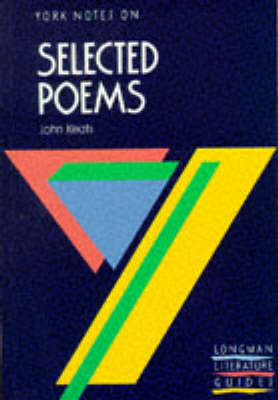 York Notes on John Keats' "Selected Poems" - 