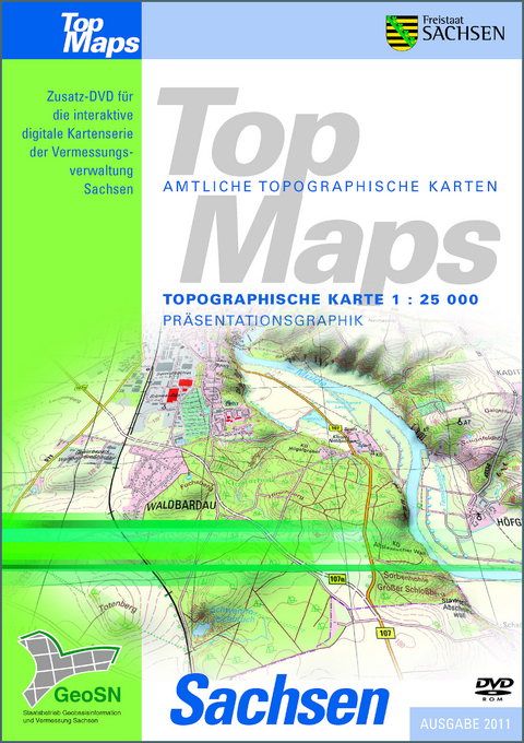 Topographische Karte 1 : 25 000, Präsentationsgraphik