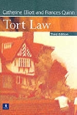 Tort Law - Catherine Elliott, Frances Quinn