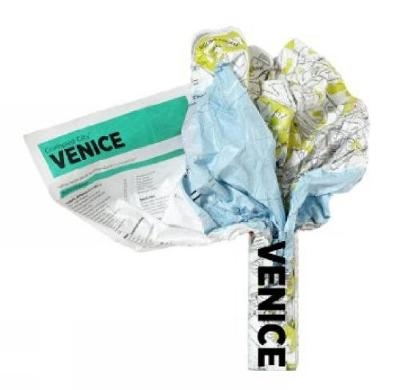 Venice Crumpled City Map