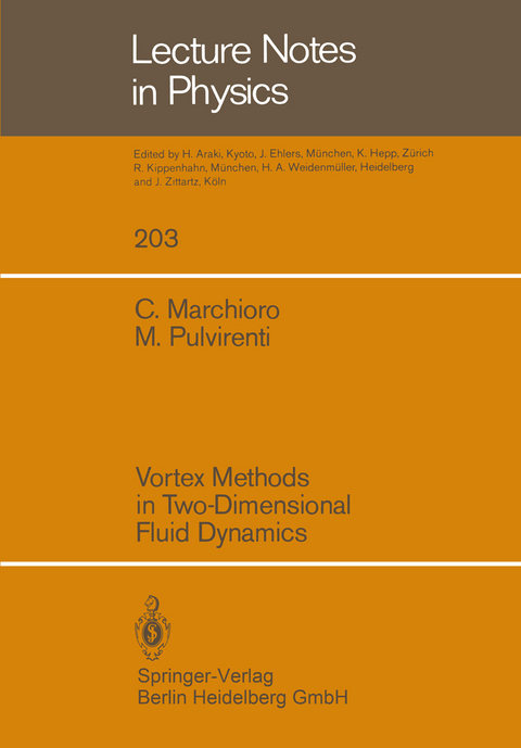 Vortex Methods in Two-Dimensional Fluid Dynamics - C. Marchioro, M. Pulvirenti