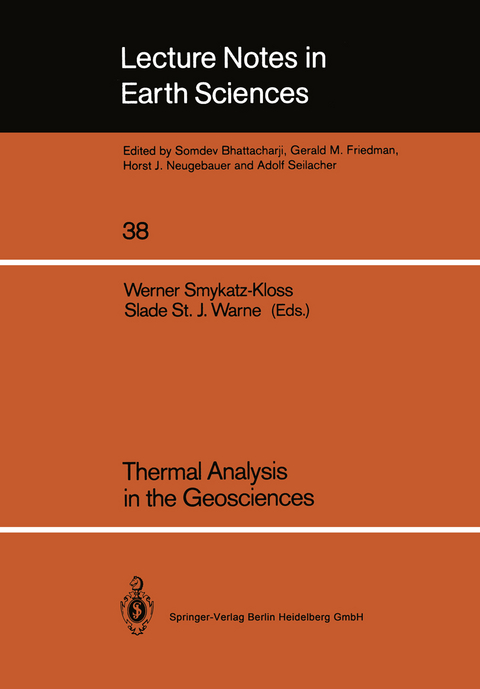 Thermal Analysis in the Geosciences - 