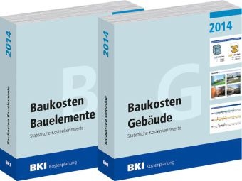 BKI Baukosten 2014 Kostenkennwerte (Teil 1+2) – Komplettpaket