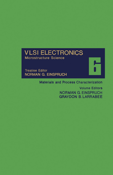 Materials and Process Characterization - 