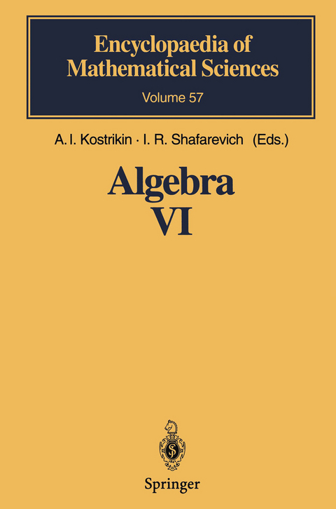 Algebra VI - 