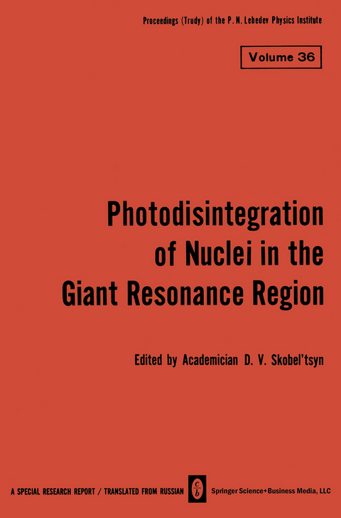 Photodisintegration of Nuclei in the Giant Resonance Region - 