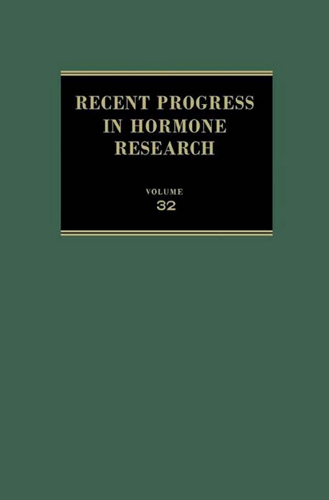 Recent Progress in Hormone Research - 