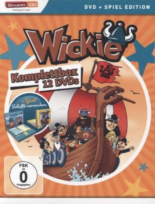 Wickie und die starken Männer, Schiffe versenken SE, Komplettbox, 12 DVDs