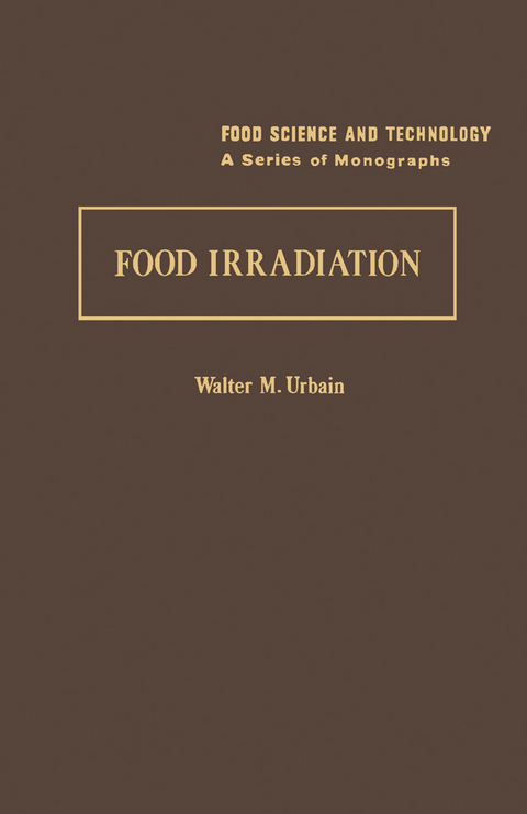Food Irradiation -  Walter Urbain