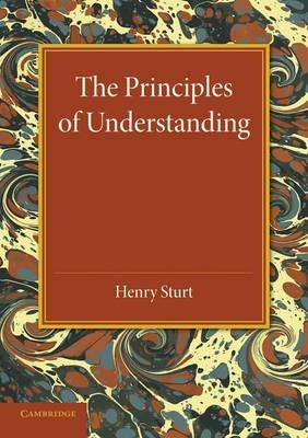 The Principles of Understanding - Henry Sturt