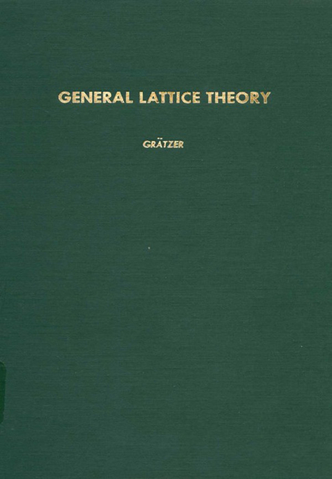 General Lattice Theory