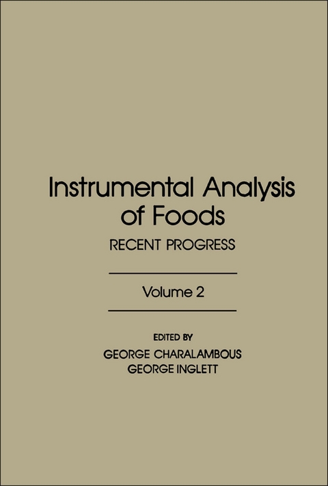 Instrumental Analysis of Food V2 - 