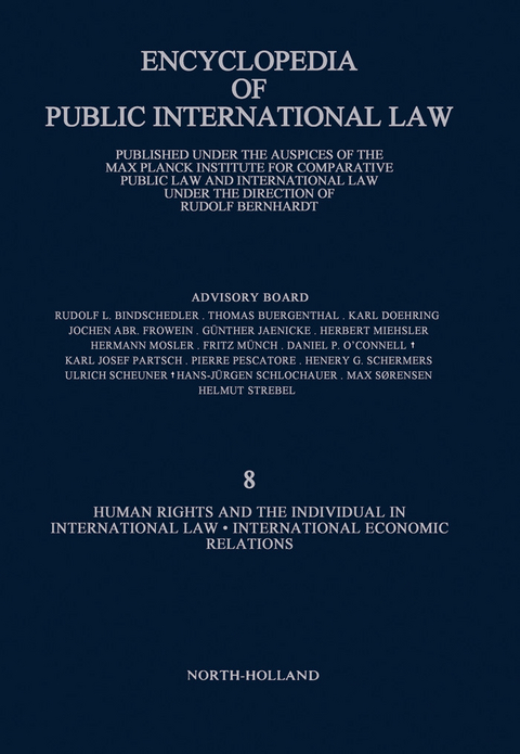 Enclyclopedia of Public International Law - 