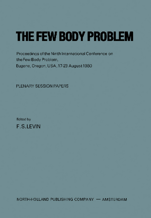 Few Body Problem - 