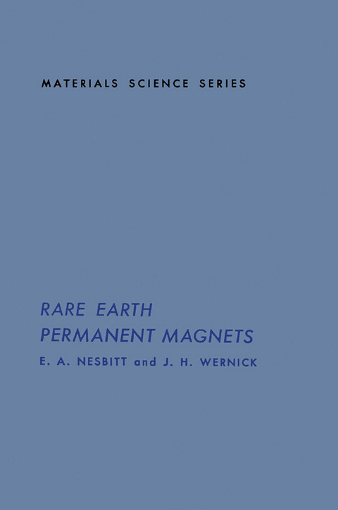 Rare Earth Permanent Magnets -  A.S. Nowick