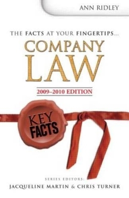 Key Facts: Company Law - Ann Ridley