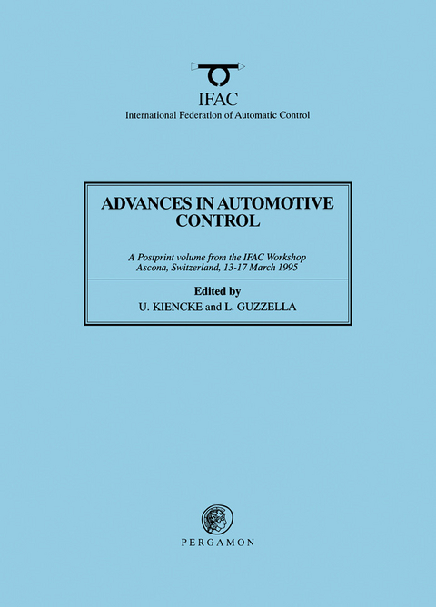 Advances in Automotive Control 1995 - 