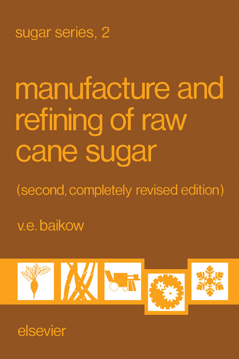 Manufacture and Refining of Raw Cane Sugar -  V.E. Baikow