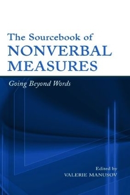 The Sourcebook of Nonverbal Measures - 